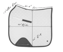 Sixteen Cypress 16C Dressage Pad -Marys Tack and Feed Store 16c dressage pad dimensions sixteen cypress 96554.1714786116