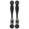 Weaver Leather Weaver Basketweave Floral Spot Thin Spur Straps 2 Weaver Leather Weaver Basketweave Floral Spot Thin Spur Straps -Marys Tack and Feed Store 30 0296spurstrapblack 10892 29706.1527296393