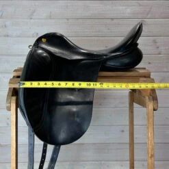 Used Revere Dressage Saddle 17.5/M -Marys Tack and Feed Store 322 Flap Width 98472.1684363619