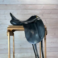 Used Revere Dressage Saddle 17.5/M -Marys Tack and Feed Store 322 R Side 49158.1684363641