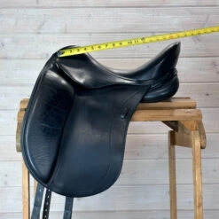 Used Schleese HK Dressage Saddle 17.5/MW 18 Used Schleese HK Dressage Saddle 17.5/MW -Marys Tack and Feed Store 327 Seat Measurement 59631.1684874676