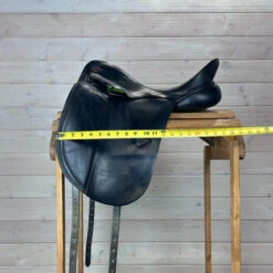 Used Albion SLK Dressage Saddle 17.5/MW -Marys Tack and Feed Store 329 Flap Width 12347.1686181191