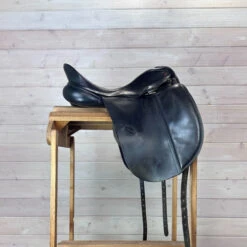Used Albion SLK Dressage Saddle 17.5/MW -Marys Tack and Feed Store 329 R Side 35475.1686181179