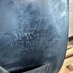 Used Albion SLK Dressage Saddle 17.5/MW -Marys Tack and Feed Store 329 Serial 03910.1686181162