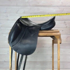 Used Stubben Portos Dressage Saddle 17.5/MW -Marys Tack and Feed Store 330 Seat Measurement 63000.1686181845