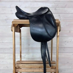 Used Stubben Genesis CL Dressage Saddle 17/N 16 Used Stubben Genesis CL Dressage Saddle 17/N -Marys Tack and Feed Store 332 R Side 61737.1687460909