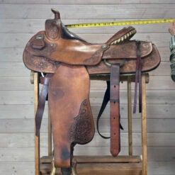 Used Star Of Texas Western Saddle 15/MW -Marys Tack and Feed Store 340 Seat Measurement 34934.1690419405