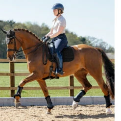 LeMieux 3D Mesh Self-Cool Dressage Pad -Marys Tack and Feed Store 3d mesh self cool drsg pad black lifestyle IT06925 lemieux 90030.1752189730