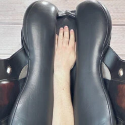 Used Barnsby Monoflap Jump Saddle 17/MN -Marys Tack and Feed Store 425 Channel Measurement 27612.1722294762