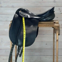 Used Niedersuss Olympik Dressage Saddle 17.5/MW -Marys Tack and Feed Store 450 Flap Length 57539.1726184118