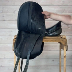 Used Niedersuss Olympik Dressage Saddle 17.5/MW -Marys Tack and Feed Store 450 L Flap 96176.1726184118