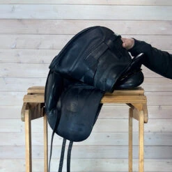 Used Superior Saddlery Dressage Saddle 18/M -Marys Tack and Feed Store 460 L Flap 06194.1730760093