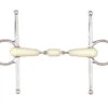 Happy Mouth Double Jointed Roller Full Cheek -Marys Tack and Feed Store 462171 happy mouth double jointed roller full cheek 95087.1594765147