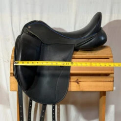 Used Custom Saddlery Revolution Dressage Saddle 17.5/MW -Marys Tack and Feed Store 475 Flap Width Copy 54998.1740779248