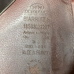 Used Devoucoux Biarritz S Close Contact Jump Saddle 18/M -Marys Tack and Feed Store 476 Serial 85281.1740781979