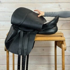 Used Stubben 1894 Dressage Saddle 17.5/N -Marys Tack and Feed Store 495 L Flap 91521.1754937882