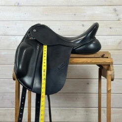Used Trilogy Debbie McDonald Dressage Saddle 17/M -Marys Tack and Feed Store 497 Flap Length 13287.1754936889