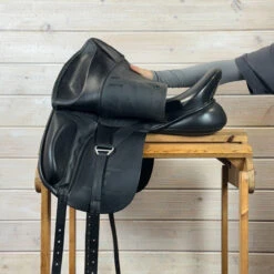 Used Trilogy Debbie McDonald Dressage Saddle 17/M -Marys Tack and Feed Store 497 L Flap 45789.1754936889