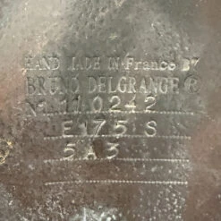 Used Bruno Delgrange Close Contact Jump Saddle 17/N -Marys Tack and Feed Store 499 Serial 39317.1754936386