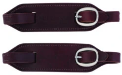Weaver Leather Weaver Ken McNabb Buckle Slobber Straps -Marys Tack and Feed Store 501560kmnslobberstrapcynrose 66466 96240.1537225238
