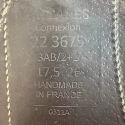 Used Antares Connexion Close Contact Monoflap Jump Saddle 17.5/M -Marys Tack and Feed Store 502 Serial 40009.1756164655