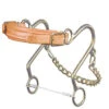 Reinsman Little S Leather Nose Hackamore 1 Reinsman Little S Leather Nose Hackamore -Marys Tack and Feed Store 964L Little S Hackamore 768x765 29816.1679419792