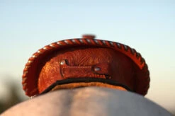 Circle Y Fischer Daisy Treeless Barrel Saddle -Marys Tack and Feed Store Fischer Treeless Cantle Rear 45141.1600204899