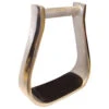 Aluminum Western Stirrups 2 Aluminum Western Stirrups -Marys Tack and Feed Store IPD 239405 aluminum western stirrup iron with foot pad 02264.1559264329