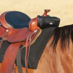 Classic Equine Small Pommel Bag -Marys Tack and Feed Store Small Pommel Bag black saddle SBPB BK classic equine 37838.1613251316