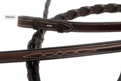 Nunn Finer Venice Fancy Stitch Pony Bridle 8 Nunn Finer Venice Fancy Stitch Pony Bridle -Marys Tack and Feed Store VENICE Venice Pony Bridle Reins 69165.1601488343