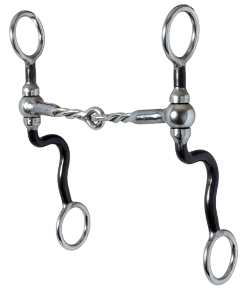 Reinsman Black Tie Charlie Green Bit 4 Reinsman Black Tie Charlie Green Bit - Image 2