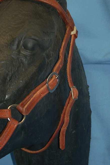 Buckaroo Leather Flat Nose Sidepull 12 Buckaroo Leather Flat Nose Sidepull - Image 10