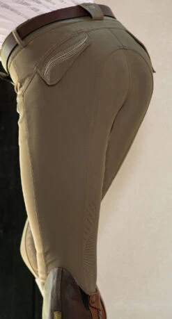 FITS Abbey Knee Patch Tread Breeches -Marys Tack and Feed Store abbey knee patch tread breech olive fits 57586.1659368755