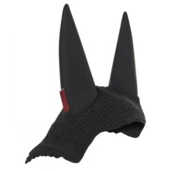 LeMieux Acoustic Pro Fly Hood -Marys Tack and Feed Store acoustic pro fly bonnet black back 5362 lemieux 61134.1670556902