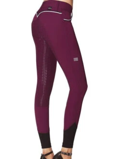 GhoDho Adena Breeches Grip Full Seat -Marys Tack and Feed Store adena fs grip breech plum back ghodho 64337.1656450130