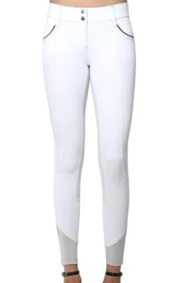 GhoDho Adena Breeches Grip Full Seat -Marys Tack and Feed Store adena fs grip breech white front ghodho 48291.1656450137