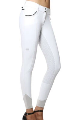 GhoDho Adena Breeches Grip Full Seat -Marys Tack and Feed Store adena fs grip breech white side ghodho 93193.1656450122