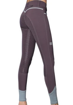 GhoDho Adena T600 Breeches Full Grip -Marys Tack and Feed Store adena t 600 full seat eggplant side ADENA T 600 ghodho 05911.1682388825