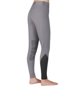 Kerrits Affinity Ice Fil Knee Patch Breeches -Marys Tack and Feed Store affinity breech platinum back kerrits 34937.1555355342