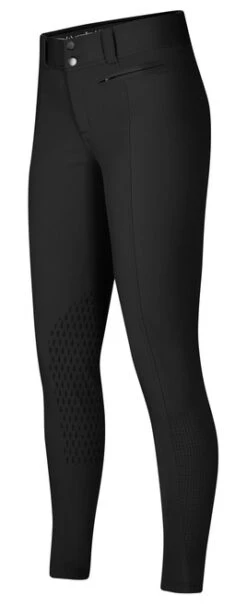 Kerrits Affinity Ice Fil Knee Patch Breeches -Marys Tack and Feed Store affinity ice fil KP breech black side 50408 kerrits 49037.1583874027