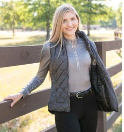FITS Ainsley Quilted Vest 9 FITS Ainsley Quilted Vest -Marys Tack and Feed Store ainsley quilted vest ash lining A717 FITS 73209.1665449224