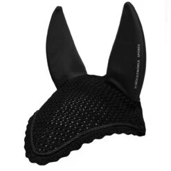 Schockemöhle Air Silent Ear Bonnet -Marys Tack and Feed Store air silent bonnet black hero 1740 00045 schockemoehle 00711.1717113459