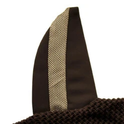 Schockemöhle Air Silent Ear Bonnet -Marys Tack and Feed Store air silent bonnet chocolate detail 1740 00045 schockemoehle 61016.1717113460