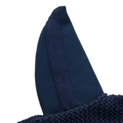 Schockemöhle Air Silent Ear Bonnet -Marys Tack and Feed Store air silent bonnet navy detail 1740 00045 schockemoehle 04083.1717113460