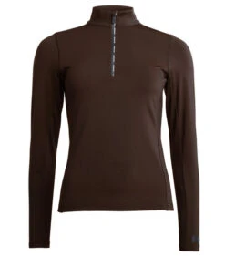 Kingsland Airene 1/2 Zip Training Shirt 15 Kingsland Airene 1/2 Zip Training Shirt -Marys Tack and Feed Store airene half zip shirt chocolate front 2280206517 6567 kingsland 95155.1664665497