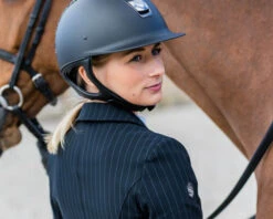 Samshield Alix Jacket 15 Samshield Alix Jacket -Marys Tack and Feed Store alix jacket black chalk stripe lifestyle back samshield 55454.1654205532