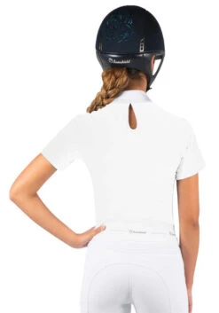 Samshield Aloise Competition Shirt Short Sleeve -Marys Tack and Feed Store aloise show shirt ss white tone back ALOISE T T samshield 28618.1654294773