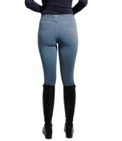 Samshield Ambre Knee Grip Breeches -Marys Tack and Feed Store ambre knee grip steel grey back AMBRE KP samshield 07338.1638829979
