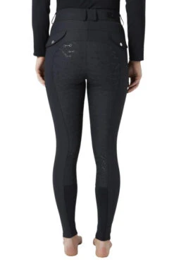 Horze Andrea High Waist Full Seat Breeches 16 Horze Andrea High Waist Full Seat Breeches -Marys Tack and Feed Store andrea high waist fs dark dark navy back 36680 VDB horze 34754.1652822525