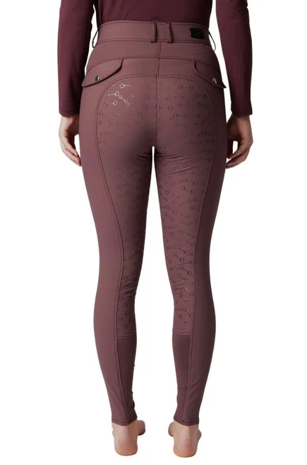 Horze Andrea High Waist Full Seat Breeches 7 Horze Andrea High Waist Full Seat Breeches - Image 5